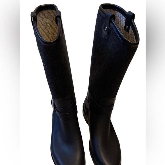 Chooka Black Rain Boots Size 9 - Picture 3 of 8